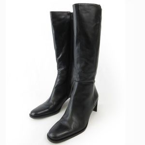 Etienne Aigner tall boots Black Real Leather 7.5